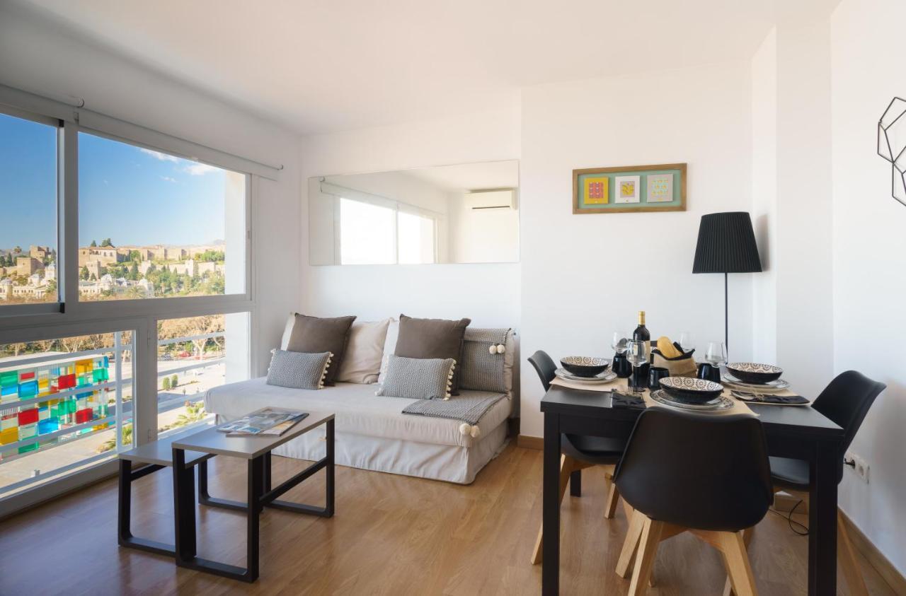 Lu&Cia Malaga Skyline Apartment ภายนอก รูปภาพ